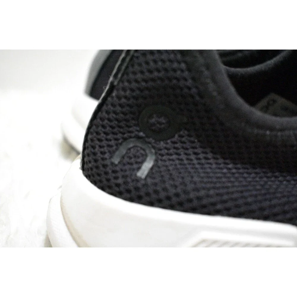 On Cloudeasy Womens Running Athletic Sneaker Black White 76.98441 US 8.5 EU 40